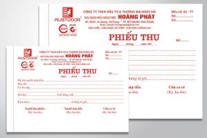 In hóa đơn - In Lê Vinh - Công Ty TNHH In Lê Vinh